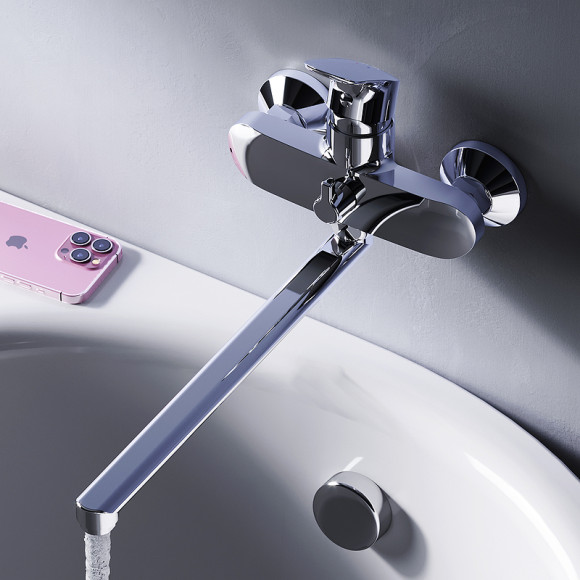 Смеситель для ванны AM.PM Like F8090016 универсальный Хром Смеситель для ванны AM.PM Like F8090016 универсальный Хром