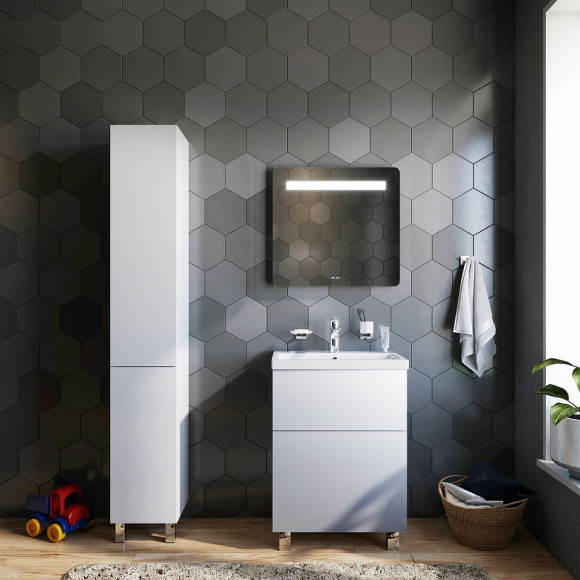 Тумба под раковину AM.PM Gem 60 M90FSX06022WG32 Белая Тумба под раковину AM.PM Gem 60 M90FSX06022WG32 Белая