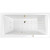 Акриловая ванна Whitecross Savia Duo 170x80 0103.170080.100.NANO.GL с гидромассажем