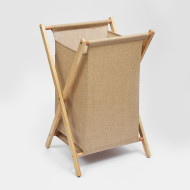 Корзина для белья WasserKRAFT Nau WB-771-L Бежевая Корзина для белья WasserKRAFT Nau WB-771-L Бежевая