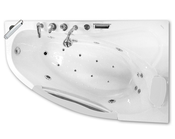 Акриловая ванна Gemy 161х96 G9046OR с гидромассажем Акриловая ванна Gemy 161х96 G9046OR с гидромассажем