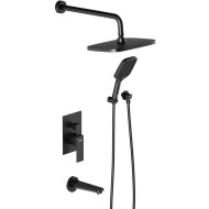 Душевая система Damixa Gala 953510300 Черная матовая Душевая система Damixa Gala 953510300 Черная матовая