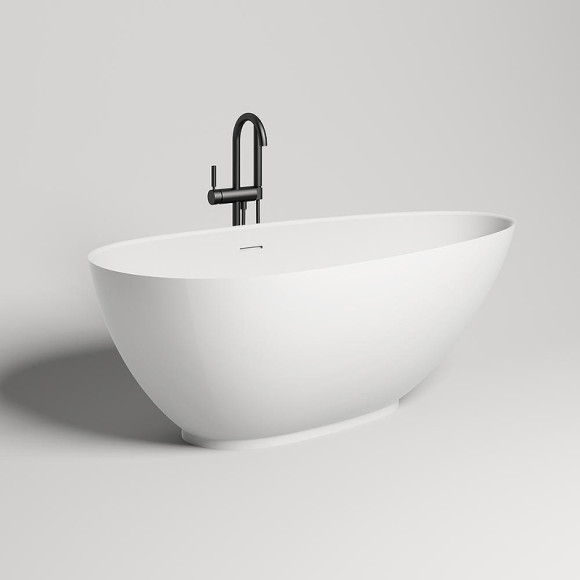 Ванна из искусственного камня Salini Paola 172х82 101512SM Белая матовая Ванна из искусственного камня Salini Paola 172х82 101512SM Белая матовая