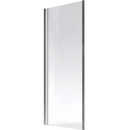 Душевая стенка Veconi Rovigo KP-13 80 KP13-80-01-C5 профиль Хром стекло прозрачное