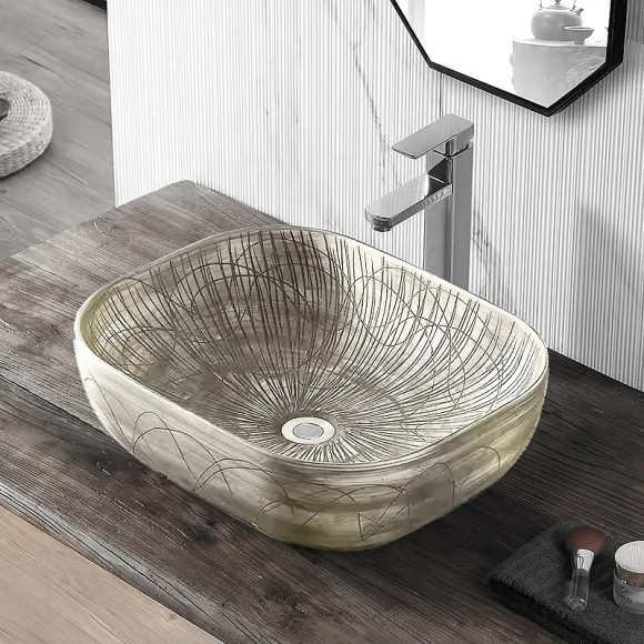 Раковина-чаша Point Веста 50 PN43703BB Бронза брашированная Раковина-чаша Point Веста 50 PN43703BB Бронза брашированная