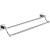 Полотенцедержатель Azario Rina AZ-87002 двойной Хром