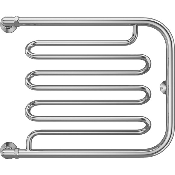 Водяной полотенцесушитель Terminus Фокстрот-Лиана (1) 500x600 4620768880988 Хром, боковое подключение, G 1" НР