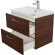 Тумба под раковину BelBagno Due 50 DUE-500-2C-SO-NOCE-P подвесная Noce Тумба под раковину BelBagno Due 50 DUE-500-2C-SO-NOCE-P подвесная Noce