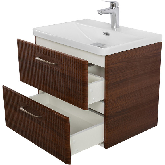 Тумба под раковину BelBagno Due 50 DUE-500-2C-SO-NOCE-P подвесная Noce Тумба под раковину BelBagno Due 50 DUE-500-2C-SO-NOCE-P подвесная Noce