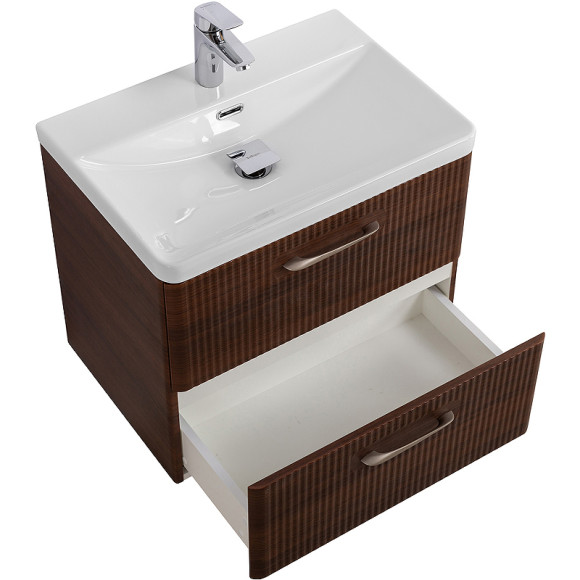 Тумба под раковину BelBagno Due 50 DUE-500-2C-SO-NOCE-P подвесная Noce Тумба под раковину BelBagno Due 50 DUE-500-2C-SO-NOCE-P подвесная Noce