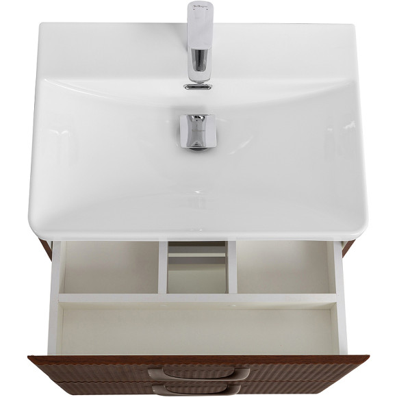 Тумба под раковину BelBagno Due 50 DUE-500-2C-SO-NOCE-P подвесная Noce Тумба под раковину BelBagno Due 50 DUE-500-2C-SO-NOCE-P подвесная Noce