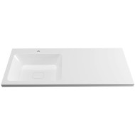 Раковина Grossman Madera Камилла 120 L 1101003 с местом под стиральную машину Белая