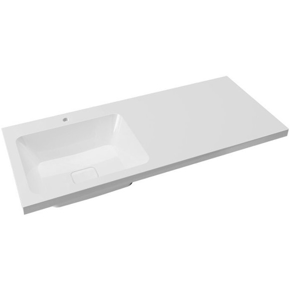 Раковина Grossman Madera Камилла 120 L 1101003 с местом под стиральную машину Белая Раковина Grossman Madera Камилла 120 L 1101003 с местом под стиральную машину Белая