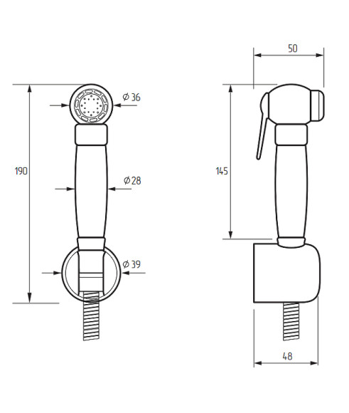 Гигиенический душ Migliore Karina 20097 Хром