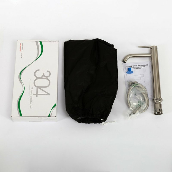 Смеситель для раковины BelBagno Etna ETN-LMC2-IN Сатин Смеситель для раковины BelBagno Etna ETN-LMC2-IN Сатин