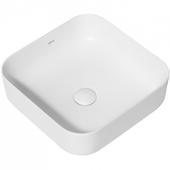 Раковина-чаша Abber Rechteck 39 AC2211MW Белая матовая