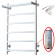 Электрический полотенцесушитель Тругор ПЭК 5П СП 80x50 с полкой Белый Электрический полотенцесушитель Тругор ПЭК 5П СП 80x50 с полкой Белый