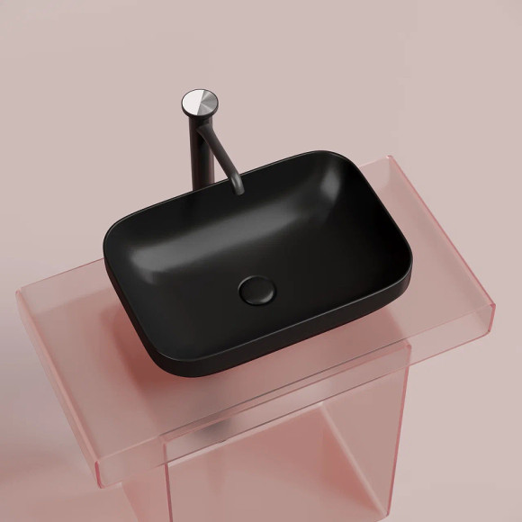 Раковина-чаша Ceramicanova Element 50 CN6055MB Черная матовая Раковина-чаша Ceramicanova Element 50 CN6055MB Черная матовая