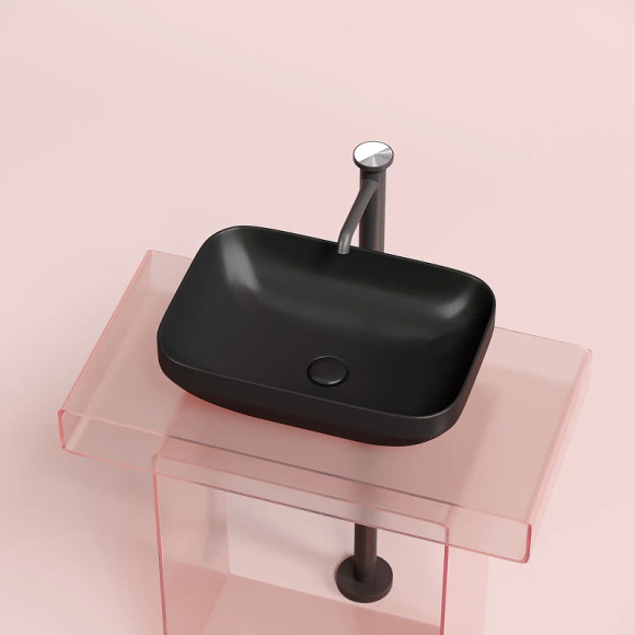 Раковина-чаша Ceramicanova Element 50 CN6055MB Черная матовая Раковина-чаша Ceramicanova Element 50 CN6055MB Черная матовая