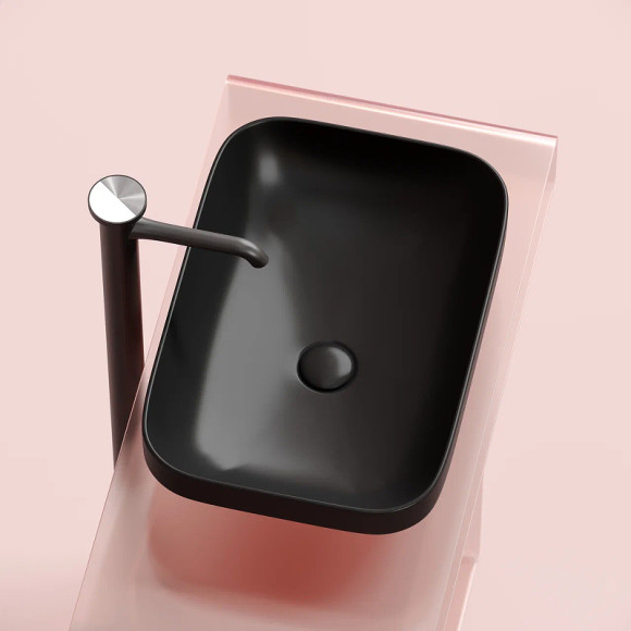 Раковина-чаша Ceramicanova Element 50 CN6055MB Черная матовая Раковина-чаша Ceramicanova Element 50 CN6055MB Черная матовая