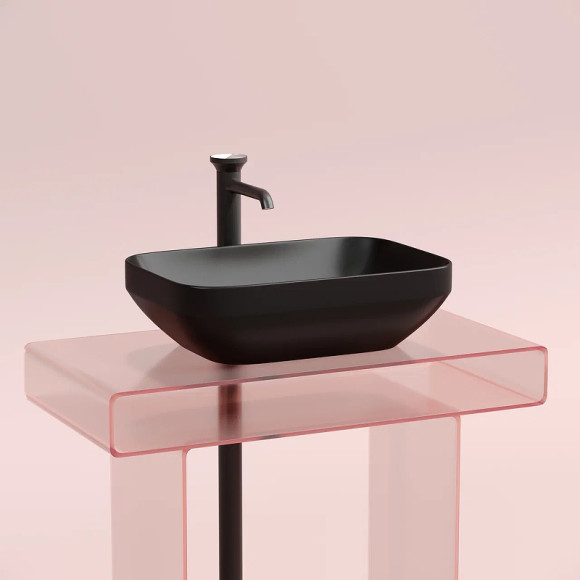 Раковина-чаша Ceramicanova Element 50 CN6055MB Черная матовая Раковина-чаша Ceramicanova Element 50 CN6055MB Черная матовая