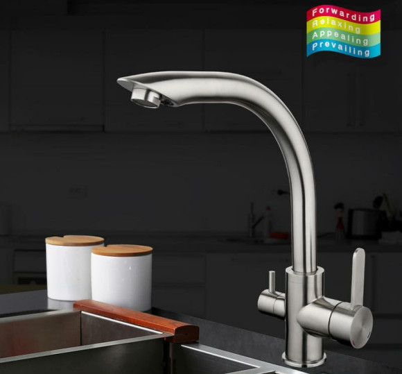 Смеситель для кухни Gappo G4399 Нержавеющая сталь