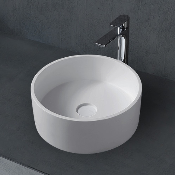 Раковина-чаша Abber Stein 40 AS2612 Белая матовая Раковина-чаша Abber Stein 40 AS2612 Белая матовая