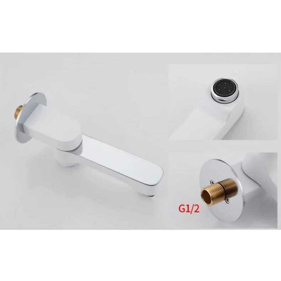 Душевая система Gappo G7148-8 Белый Хром