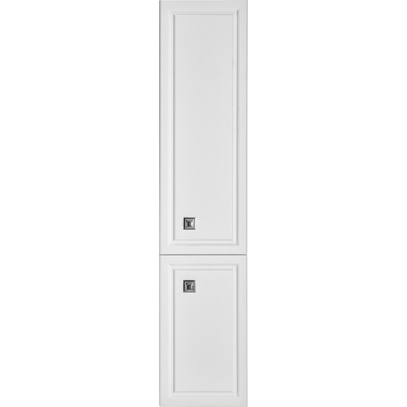 Шкаф пенал ASB-Woodline Каталина 35 White 12106 Белый