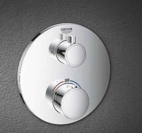 Смеситель для душа Grohe Grohtherm 24077000 с термостатом Хром Смеситель для душа Grohe Grohtherm 24077000 с термостатом Хром