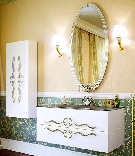 Шкаф пенал Clarberg Due amanti 25 DUE0525W Белый без ручек Шкаф пенал Clarberg Due amanti 25 DUE0525W Белый без ручек