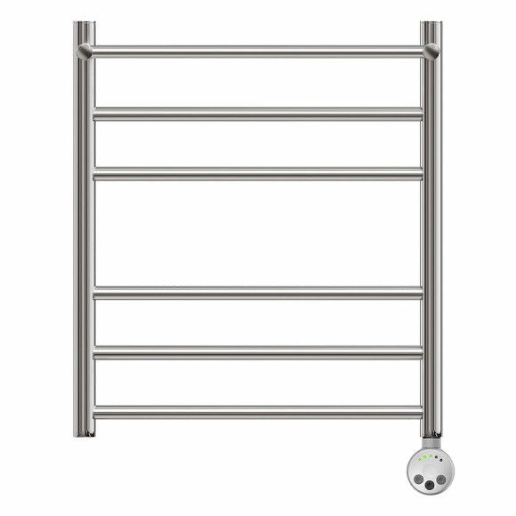 Электрический полотенцесушитель Point Аврора PN10156PE П5 500x600 с полкой левый/правый Хром Электрический полотенцесушитель Point Аврора PN10156PE П5 500x600 с полкой левый/правый Хром