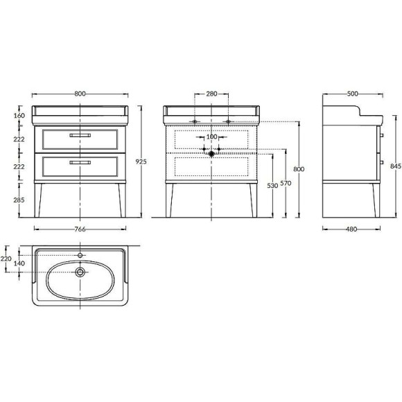 Тумба под раковину Kerama Marazzi Pompei 80 PO.N.80.2\WHT Белая глянцевая Тумба под раковину Kerama Marazzi Pompei 80 PO.N.80.2\WHT Белая глянцевая