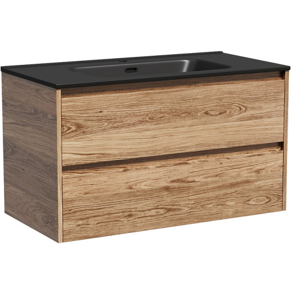 Тумба под раковину Sancos Libra 90 LB90ECH подвесная Дуб чарльстон