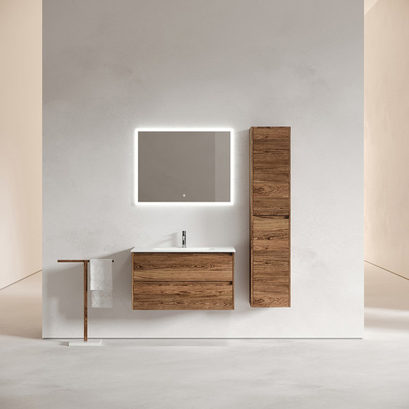 Тумба под раковину Sancos Libra 90 LB90ECH подвесная Дуб чарльстон