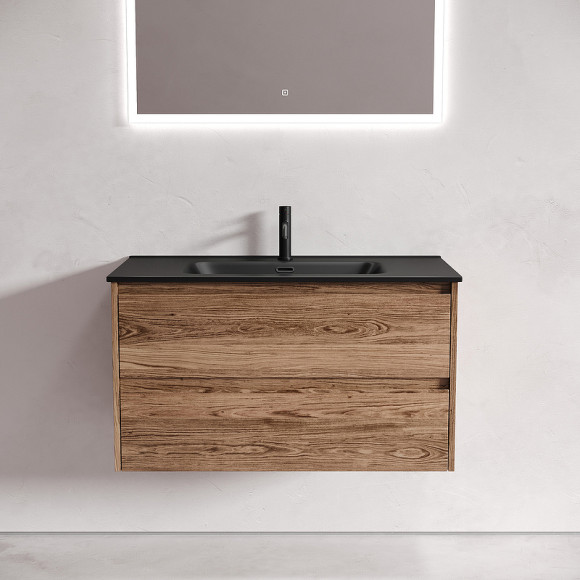 Тумба под раковину Sancos Libra 90 LB90ECH подвесная Дуб чарльстон