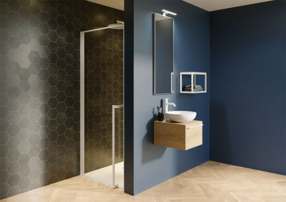 Душевая дверь Riho Lucid GD101 100х10 G005003121 (GD110B000) профиль Черный стекло прозрачное Душевая дверь Riho Lucid GD101 100х10 G005003121 (GD110B000) профиль Черный стекло прозрачное