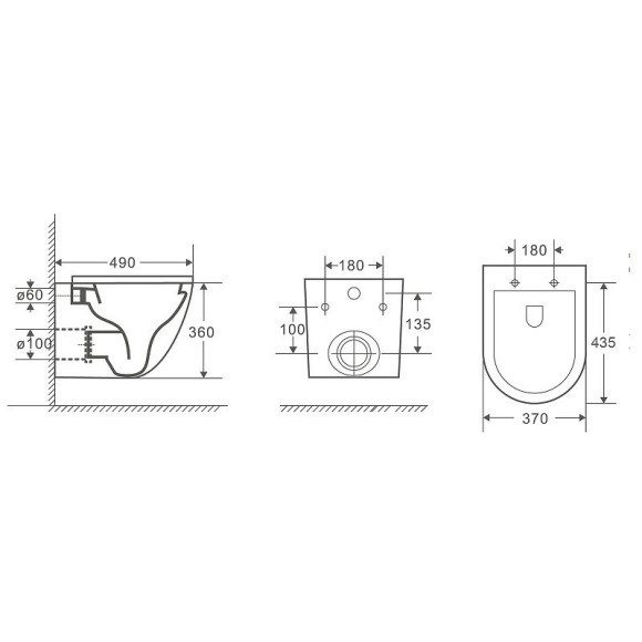 Унитаз WeltWasser Merzbach 043 GL-WT 10000009939 подвесной с сиденьем Микролифт Унитаз WeltWasser Merzbach 043 GL-WT 10000009939 подвесной с сиденьем Микролифт
