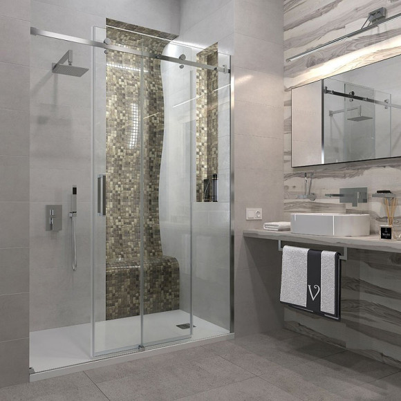 Душевая дверь Veconi Vianno VN-74 150 VN74-150-01-C4 профиль Хром стекло прозрачное Душевая дверь Veconi Vianno VN-74 150 VN74-150-01-C4 профиль Хром стекло прозрачное