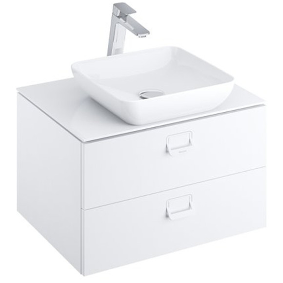 Тумба под раковину Ravak SD Comfort 80 X000001378 подвесная Белая глянцевая Тумба под раковину Ravak SD Comfort 80 X000001378 подвесная Белая глянцевая