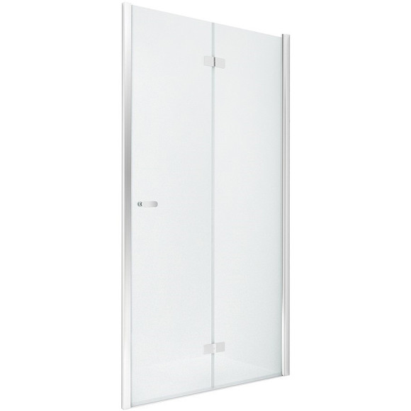 Душевая дверь New Trendy New Soleo Chrome 90 R D-0134A профиль Хром стекло прозрачное