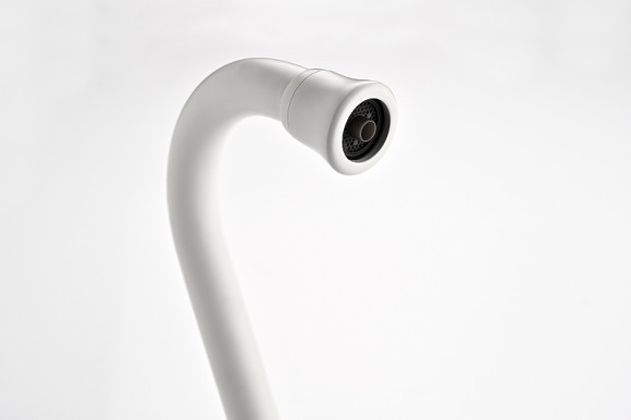 Смеситель для кухни Paulmark Retro Re213226-431 Белый матовый Смеситель для кухни Paulmark Retro Re213226-431 Белый матовый