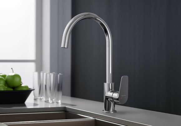 Смеситель для кухни Aquatek Бетта AQ1182CR Хром