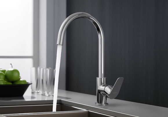 Смеситель для кухни Aquatek Бетта AQ1182CR Хром