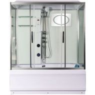 Душевой бокс WeltWasser WW500 Emmer 150/85/55 150х85 10000003925 с гидромассажем