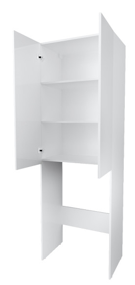 Шкаф пенал 1MarKa Lock 67Н Ц0000012066 над стиральной машиной Белый Шкаф пенал 1MarKa Lock 67Н Ц0000012066 над стиральной машиной Белый