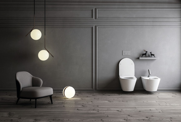 Унитаз Boheme Avva 972-MW подвесной Белый матовый без сиденья