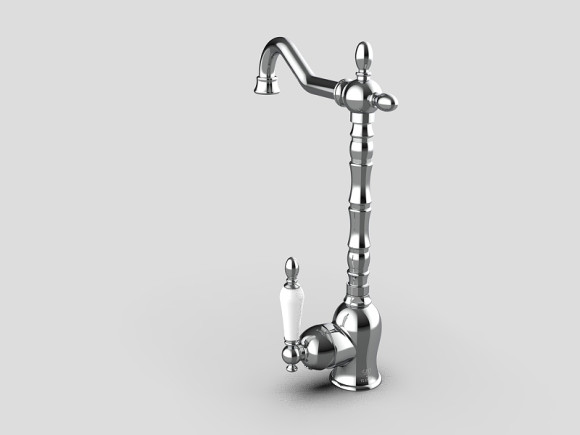 Смеситель для кухни GPD Retro MTE180 Хром