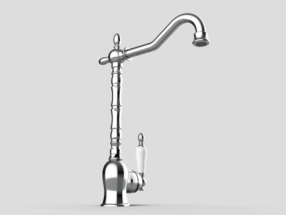 Смеситель для кухни GPD Retro MTE180 Хром