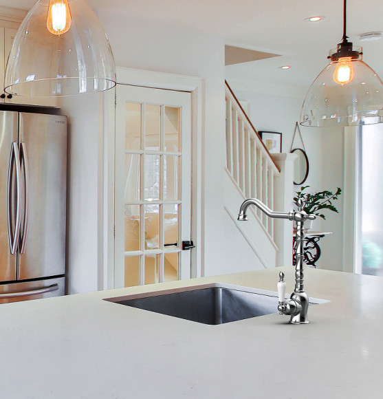 Смеситель для кухни GPD Retro MTE180 Хром